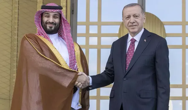 Cumhurbaşkanı Erdoğan, Suudi Arabistan Veliaht Prensi Selman ile görüştü