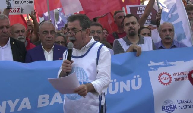 İstanbul’da Dünya Barış Günü eylemi: “Gücünü kaybeden AKP-MHP bloğu, faşizmi kurumsallaştırma adımlarını devam ettiriyor” 