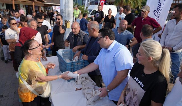 Marmaraereğlisi’nde ilk kez düzenlenen Balık Avı Sezonu açılış festivali renkli görüntülere sahne oldu