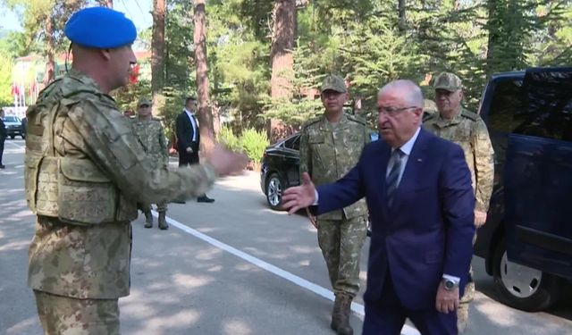 Milli Savunma Bakanı Yaşar Güler: "Temel hedefimiz, ordumuzun ulaştığı güçlü seviyeyi, her yönden yukarılara taşımaktır"