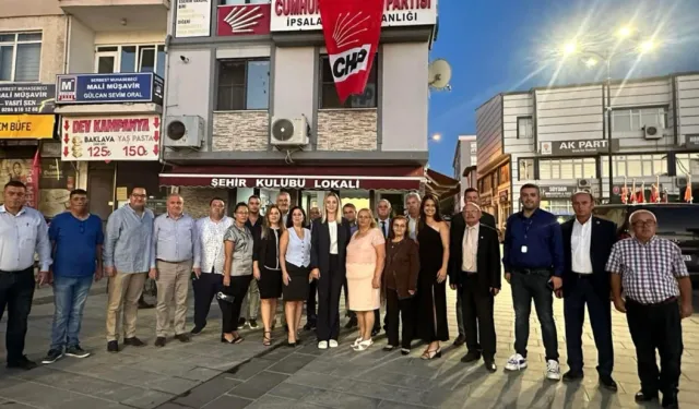 Edirne'de CHP İl Başkanı Taybıllı İpsala İlçe başkanlığını ziyaret etti