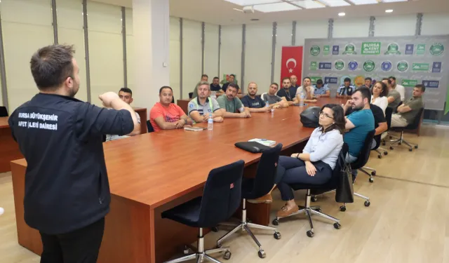 Bursa Acil Müdahale (BAM) ekibi oluşturuldu