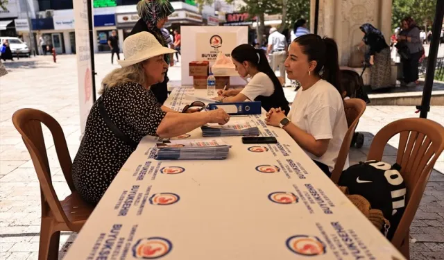 Denizli'de yaya öncelikli dönüşüme halktan güçlü destek