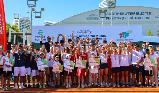 Gaziantep’ten Avrupa’ya tenis başarısı