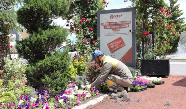 Ankara Keçiören’de parklara estetik dokunuş