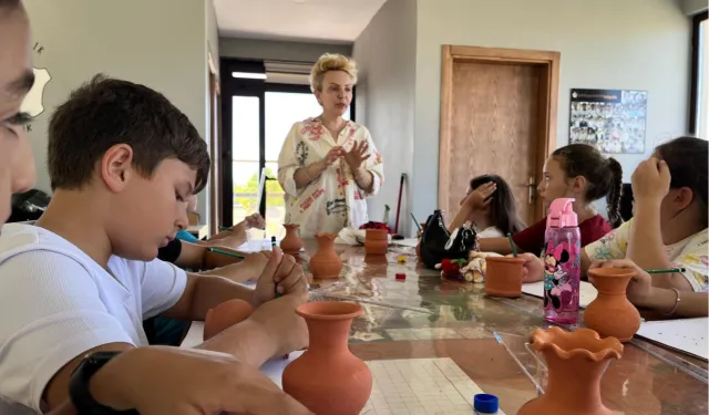 Bursa Nilüfer’de çocuklar arkeoloji ile tanışıyor