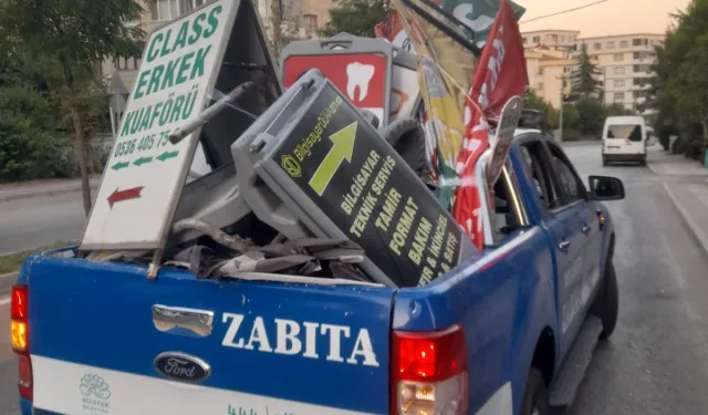 Bursa Nilüfer'de izinsiz afişlere geçit yok