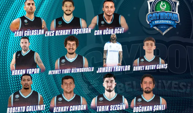 Çayırova Belediyesi’nden parkede iddialı kadro