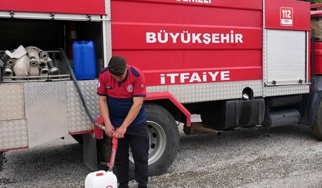 Denizli Büyükşehir’den yangınla mücadelede yeni hamle