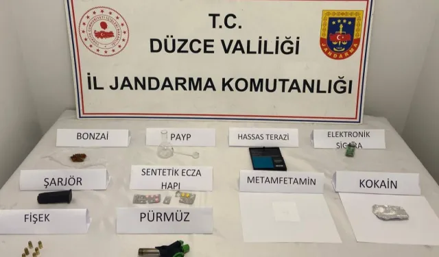 Düzce’de uyuşturucu operasyonu