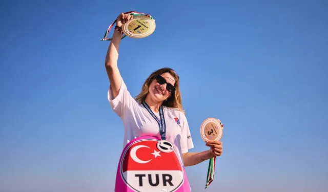 Genç sporcu Derin Deniz'den Avrupa şampiyonluğu