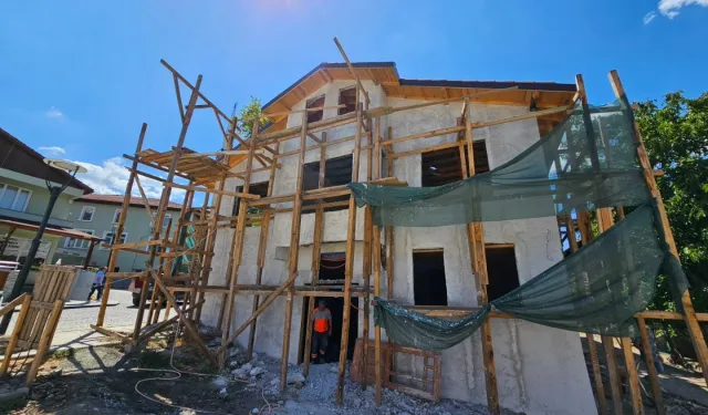 Gölcük'teki kültür varlığının restorasyonu sürüyor