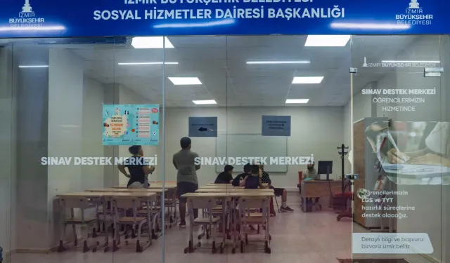 İzmir'de 'Sınav Destek Merkezi' tercihlerde öğrencilerin yanında