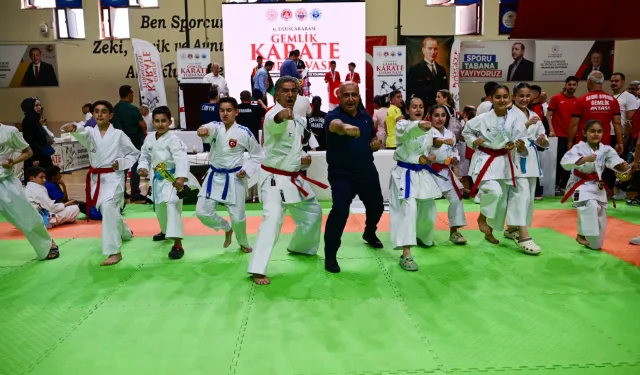 Karatenin kalbi Bursa Gemlik'te atıyor