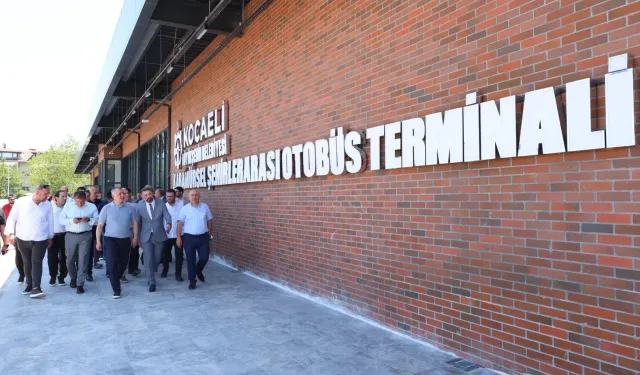 Kocaeli’de yeni otobüs terminali hizmete hazırlanıyor