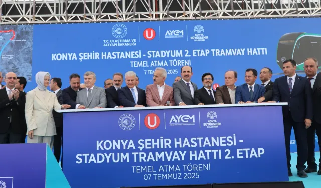 Konya’ya yeni tramvay hattı... Konya’nın raylı sistem ağı genişliyor
