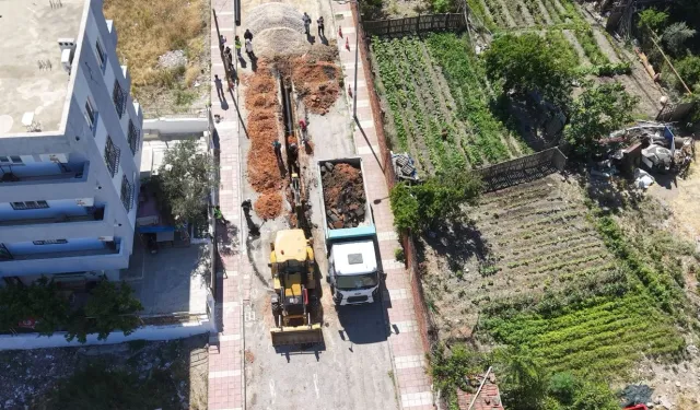 Manisa Ahmet Bedevi'de altyapı sorunu çözülüyor