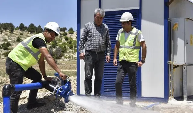 MESKİ, Güzeloluk Mahallesi’nde su teminini güvence altına aldı