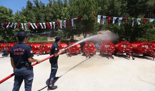 Muğla Büyükşehir yangın filosunu güçlendirdi
