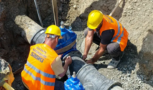 Sakarya Büyükşehir’den Erenler’e temiz su atağı