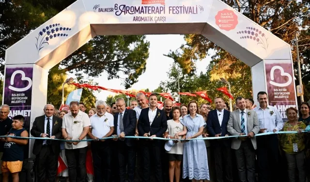 Uluslararası 6. Balıkesir Aromaterapi Festivali başladı
