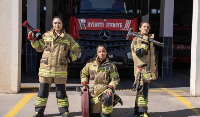 Diyarbakır İtfaiyesi'nde kadınlar tabuları yıkıyor