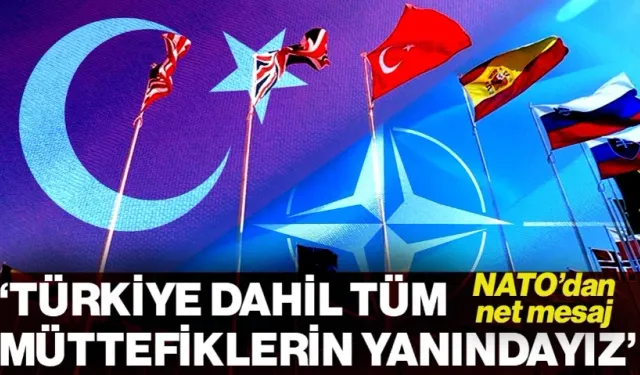 Düşürülen Füze Sonrası NATO'dan Açıklama: 'Türkiye Dahil Tüm Müttefiklerin Yanındayız'