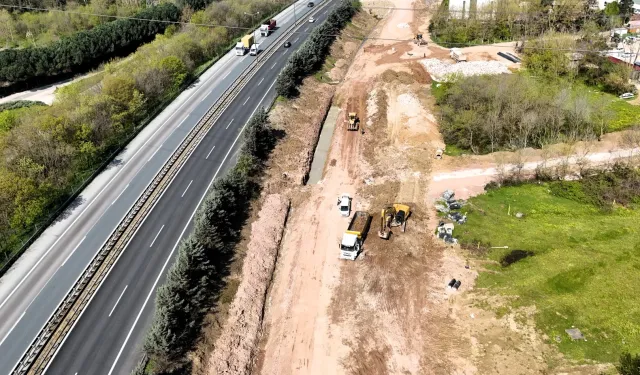 Alikahya TEM Bağlantı Yolu tam sürat