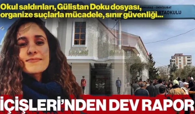 İçişleri Bakanlığı'ndan Geniş Kapsamlı Güvenlik Raporu: Operasyonlar, Kaçakçılıkla Mücadele, Okul Güvenliği…