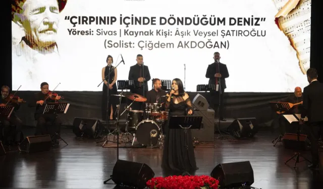 Mersin Büyükşehir'den Âşık Veysel'e vefa gecesi