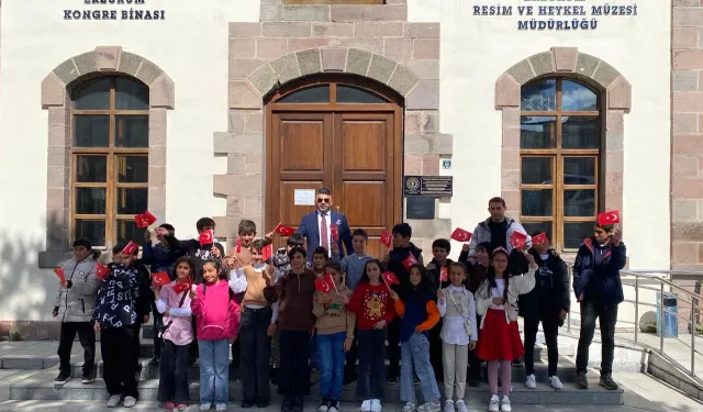 Köy çocuklarına unutulmaz Erzurum gezisi