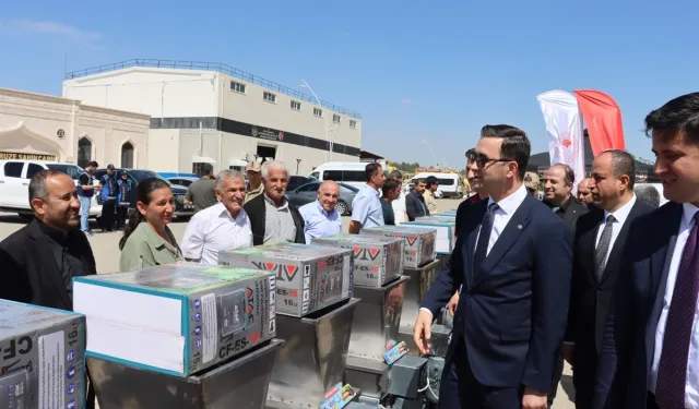 Mardin Büyükşehir'den üreticilere tam destek