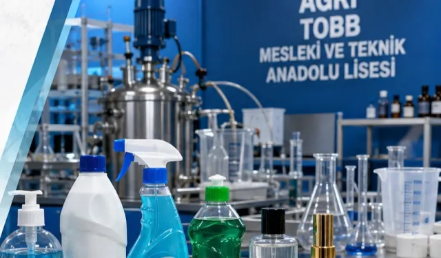Ağrı TOBB MTAL'de öğrenciler üreterek kazanıyor