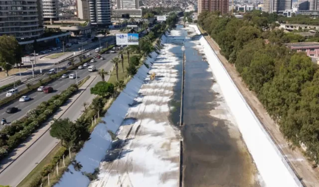 İzmir'in dere yataklarında kesintisiz mesai