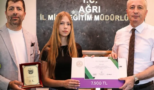 Ağrı'da 'sağlıklı nesil' ödüllendirildi