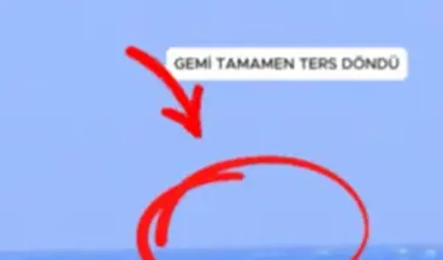 Girne açıklarında yolcu gemisi alabora oldu! Denizde can pazarı