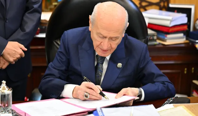 Devlet Bahçeli'den kritik açıklama: 'Öcalan umuda, Ahmetler göreve, Demirtaş evine dönmelidir'