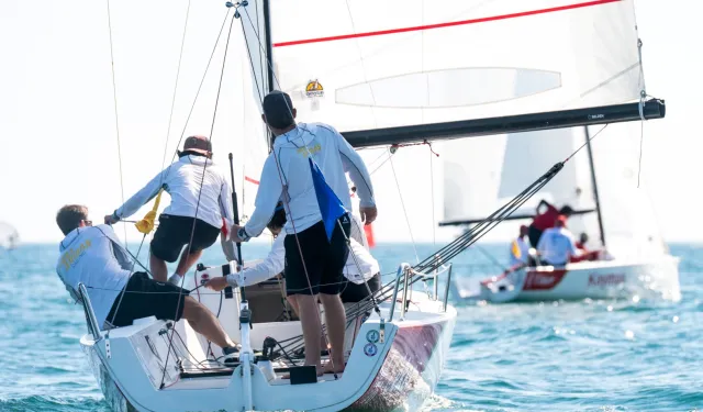 Olympos Regatta'da J70 Match Race yarışında zafer Eker Kaymak'ın