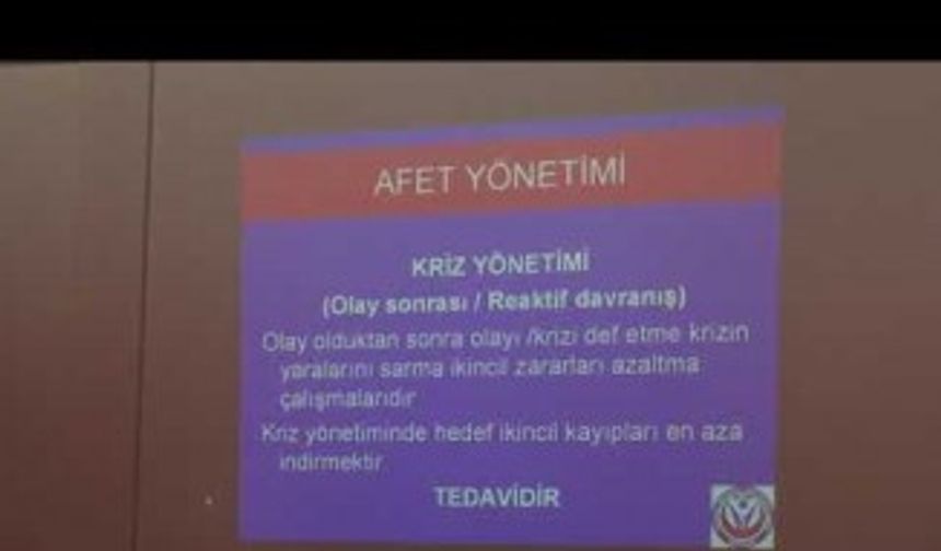 AFET  YÖNETİMİ 2