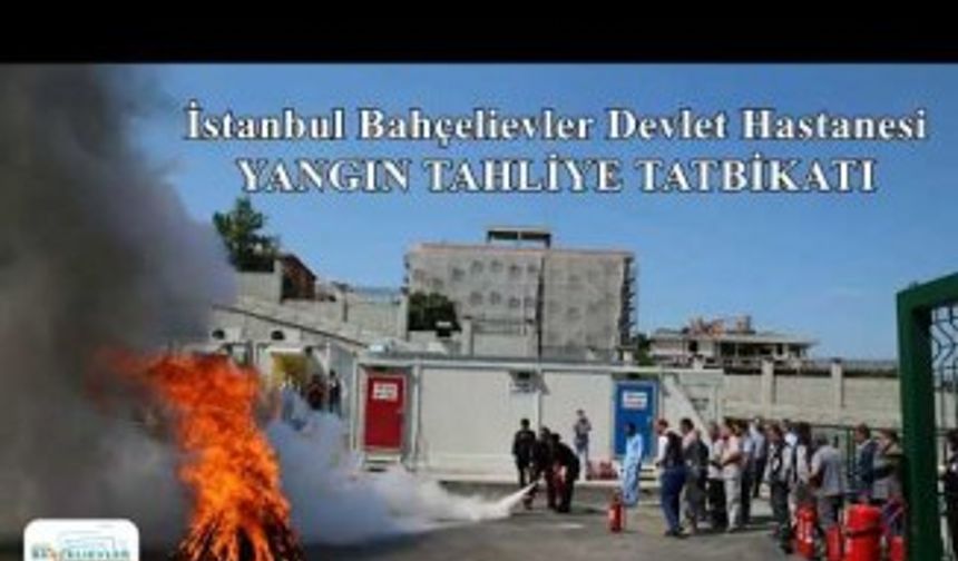 İstanbul Bahçelievler Devlet Hastanesi HAP Tatbikatı