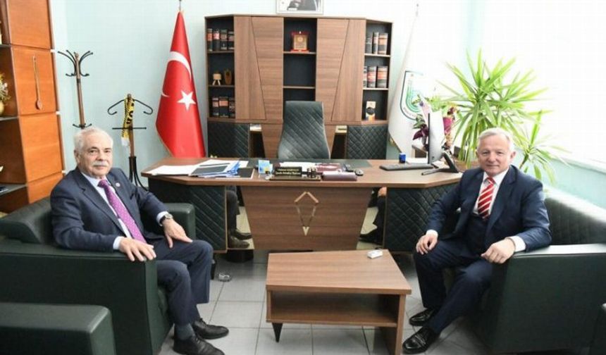 Mehmet Özcan’dan Mehmet  Kerman’a ziyaret