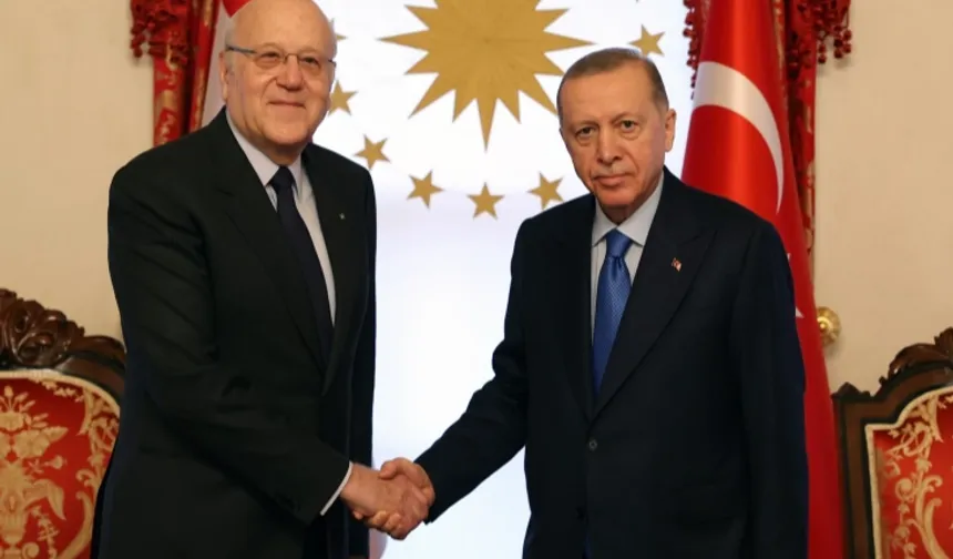 Cumhurbaşkanı Erdoğan, Mikati ile görüştü