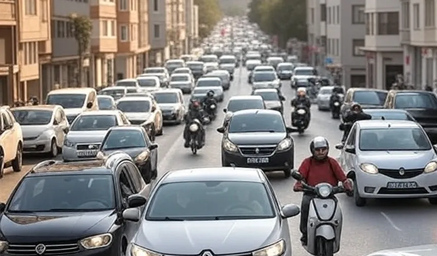 210 bin 295 taşıt daha trafiğe eklendi... Mayıs'ta motosiklet ve otomobil öne çıktı