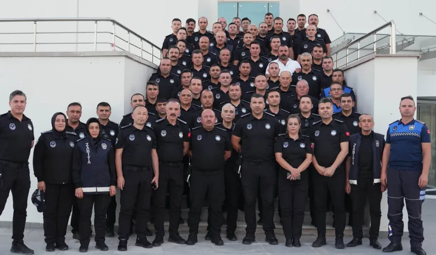 Ankara Keçiören Zabıta teşkilatına moral ve başarı takdiri