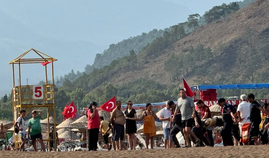 Antalya Adrasan sahili bir genci yuttu!