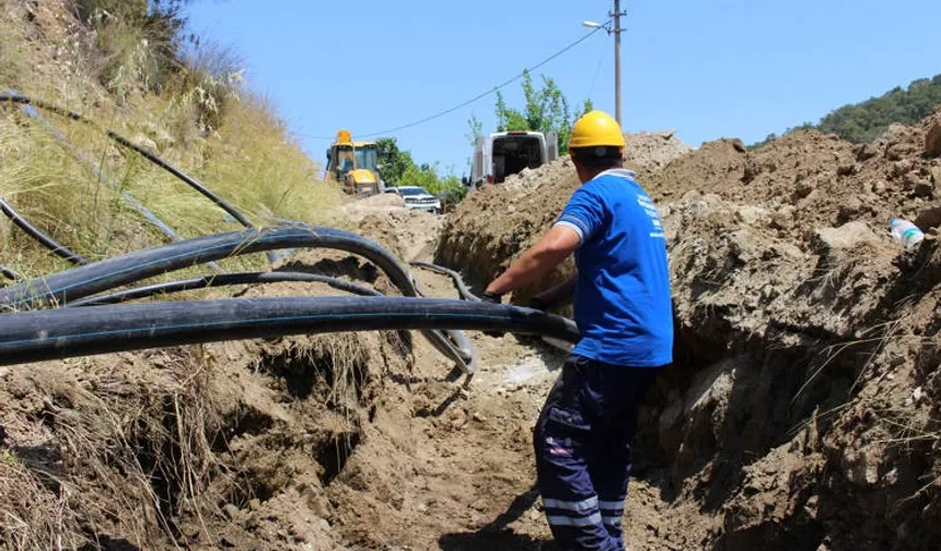 Antalya Büyükşehir’den Çamyuva’ya modern su yatırımı