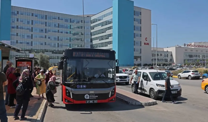 Antalya Büyükşehir’den Şehir Hastanesi’ne kolay ulaşım
