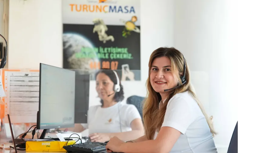 Antalya Muratpaşa'da Turunç Masa 21 bin 478 çağrı yanıtladı