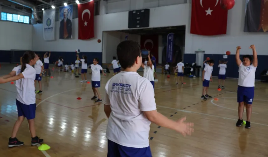 Bakırköylü çocuklar yaz boyunca spora doyacak!
