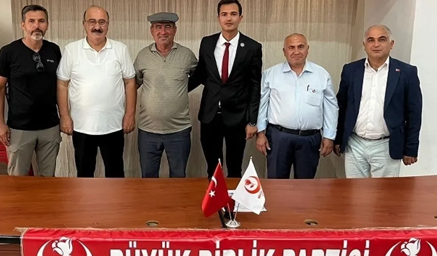 BBP Kumluca’da güven tazeledi: Mustafa Ay başkanlıkta devam